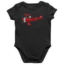 Body Bebê Algodão Avião Biplano - Foca na Moda Body Bebê Algodão Avião Biplano - Foca na Moda