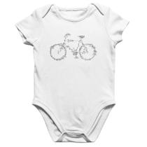 Body Bebê Algodão Bicicletas e Símbolos - Foca na Moda Body Bebê Algodão Bicicletas e Símbolos - Foca na Moda
