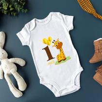 Body Bebê Algodão Bodie Roupa Recém nascido Mesversário