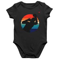 Body Bebê Algodão Boxe Vintage Sunset - Foca na Moda