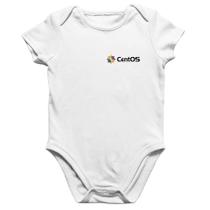 Body Bebê Algodão CentOS Linux - Foca na Moda