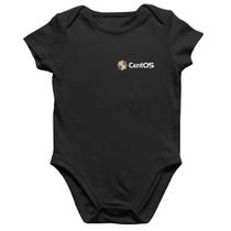 Body Bebê Algodão CentOS Linux - Foca na Moda