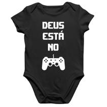 Body Bebê Algodão Deus está no controle - Foca na Moda