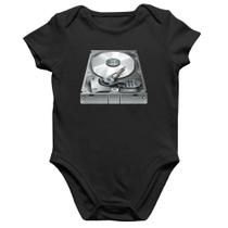 Body Bebê Algodão Disco Rígido HD - Foca na Moda