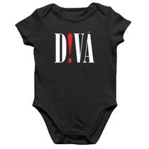 Body Bebê Algodão Diva - Foca na Moda