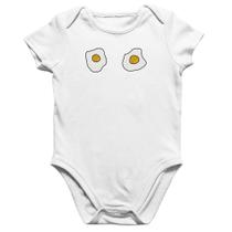 Body Bebê Algodão Eggs - Foca na Moda