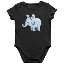 Body Bebê Algodão Elefante Bebê - Foca na Moda