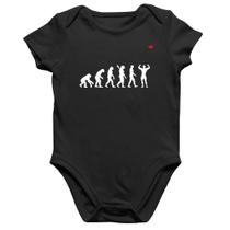 Body Bebê Algodão Evolução na Musculação - Foca na Moda Body Bebê Algodão Evolução na Musculação - Foca na Moda