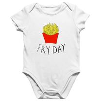 Body Bebê Algodão Fry Day - Foca na Moda