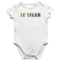 Body Bebê Algodão Go Vegan - Foca na Moda