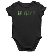 Body Bebê Algodão Go Vegan - Foca na Moda