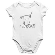 Body Bebê Algodão I Like Me - Foca na Moda