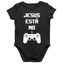 Body Bebê Algodão Jesus está no controle - Foca na Moda Body Bebê Algodão Jesus está no controle - Foca na Moda
