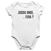 Body Bebê Algodão Jogou onde fera - Foca na Moda Body Bebê Algodão Jogou onde fera - Foca na Moda