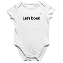 Body Bebê Algodão Let's bora! - Foca na Moda Body Bebê Algodão Let's bora! - Foca na Moda