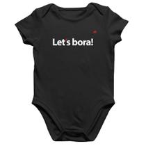 Body Bebê Algodão Let's bora! - Foca na Moda