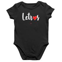 Body Bebê Algodão Letras por amor - Foca na Moda Body Bebê Algodão Letras por amor - Foca na Moda