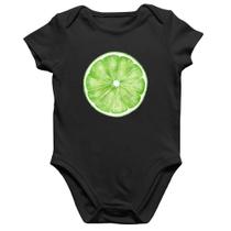 Body Bebê Algodão Limão - Foca na Moda
