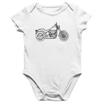 Body Bebê Algodão Moto Custom - Foca na Moda Body Bebê Algodão Moto Custom - Foca na Moda
