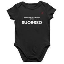 Body Bebê Algodão O que faço da vida Sucesso - Foca na Moda