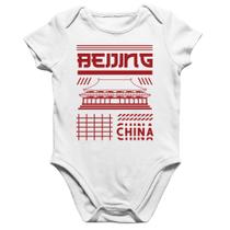 Body Bebê Algodão Pequim China - Foca na Moda