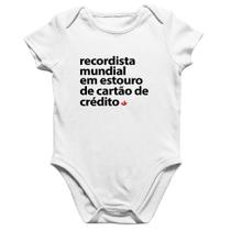 Body Bebê Algodão Recordista mundial em estouro de cartão - Foca na Moda