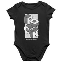 Body Bebê Algodão Rock & Roll will never die - Foca na Moda Body Bebê Algodão Rock & Roll will never die - Foca na Moda