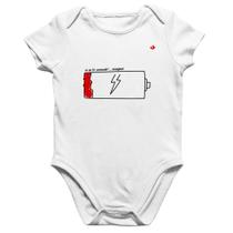 Body Bebê Algodão Se eu tô cansado - Foca na Moda Body Bebê Algodão Se eu tô cansado - Foca na Moda