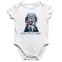 Body Bebê Algodão This Is My Spot - Foca na Moda