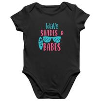 Body Bebê Algodão Wave Shades e Babes - Foca na Moda Body Bebê Algodão Wave Shades e Babes - Foca na Moda