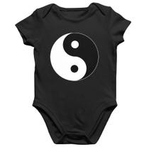 Body Bebê Algodão Yin-Yang - Foca na Moda Body Bebê Algodão Yin-Yang - Foca na Moda