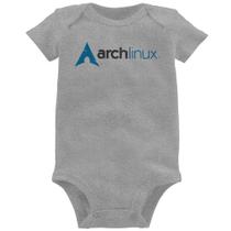 Body Bebê Arch Linux Logo - Foca na Moda