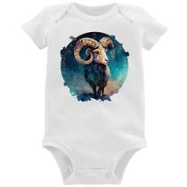 Body Bebê Áries Sígno - Foca na Moda