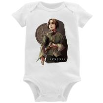 Body Bebê Arya Stark Valar Morghulis - Foca na Moda