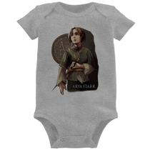 Body Bebê Arya Stark Valar Morghulis - Foca na Moda
