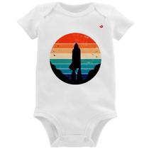 Body Bebê Astronomia Vintage Sunset - Foca na Moda