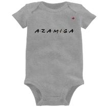 Body Bebê Azamiga - Foca na Moda Body Bebê Azamiga - Foca na Moda