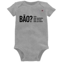 Body Bebê Bão - Foca na Moda