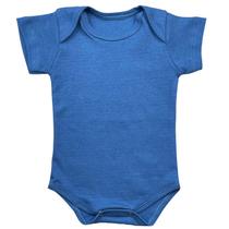 Body Bebê Basico Azul - P Body Bebê Basico Azul - P