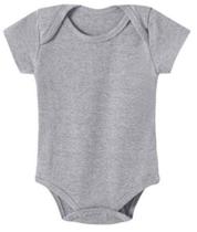Body Bebê Basico Cinza Mescla - M Body Bebê Basico Cinza Mescla - M