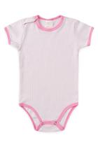 Body Bebê Básico Manga Curta Botão Duma Kids