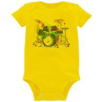 Body Bebê Bateria Arte - Foca na Moda