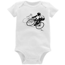 Body Bebê Bike Corrida - Foca na Moda