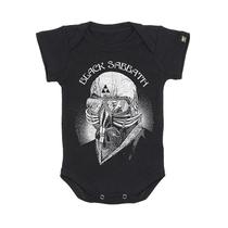 Body Bebê Black Sabbath Preto Body Bebê Black Sabbath Preto