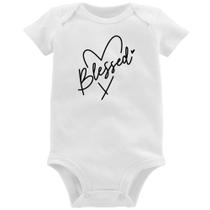 Body Bebê Blessed Heart - Foca na Moda