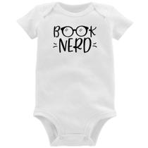 Body Bebê Book Nerd - Foca na Moda