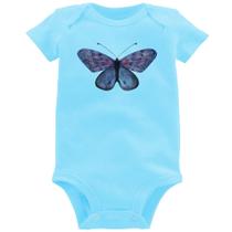 Body Bebê Borboleta Lilás - Foca na Moda