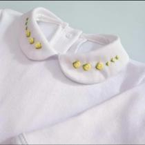 Body Bebê Bordado Rococó Body Bebê Bordado Rococó