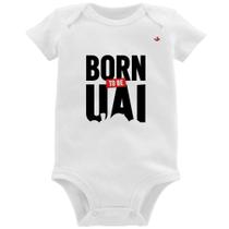 Body Bebê Born to be uai - Foca na Moda