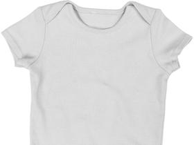 Body Bebê Branco para Sublimação de Poliéster Branca Body Bebê Branco para Sublimação de Poliéster Branca